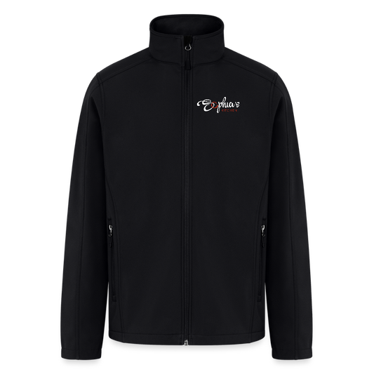 Sophia's Front Men’s Soft Shell Jacket - black