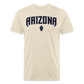 D Backs Teal ARIZONA Front Cotton/Poly T-Shirt by Next Level - heather cream