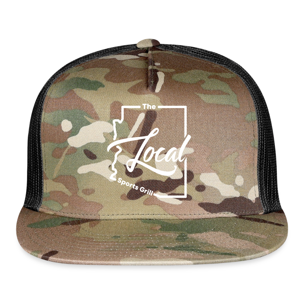 The Local - Trucker Hat - MultiCam\black