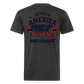 250 Year America Fitted Cotton/Poly T-Shirt by Next Level - heather black