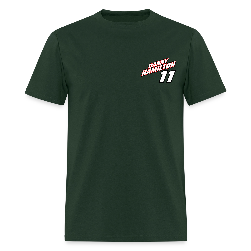 Danny Hamilton Men's T-Shirt | GILDAN 5000 - forest green