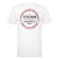 250 America Circle Fitted Cotton/Poly T-Shirt by Next Level - white
