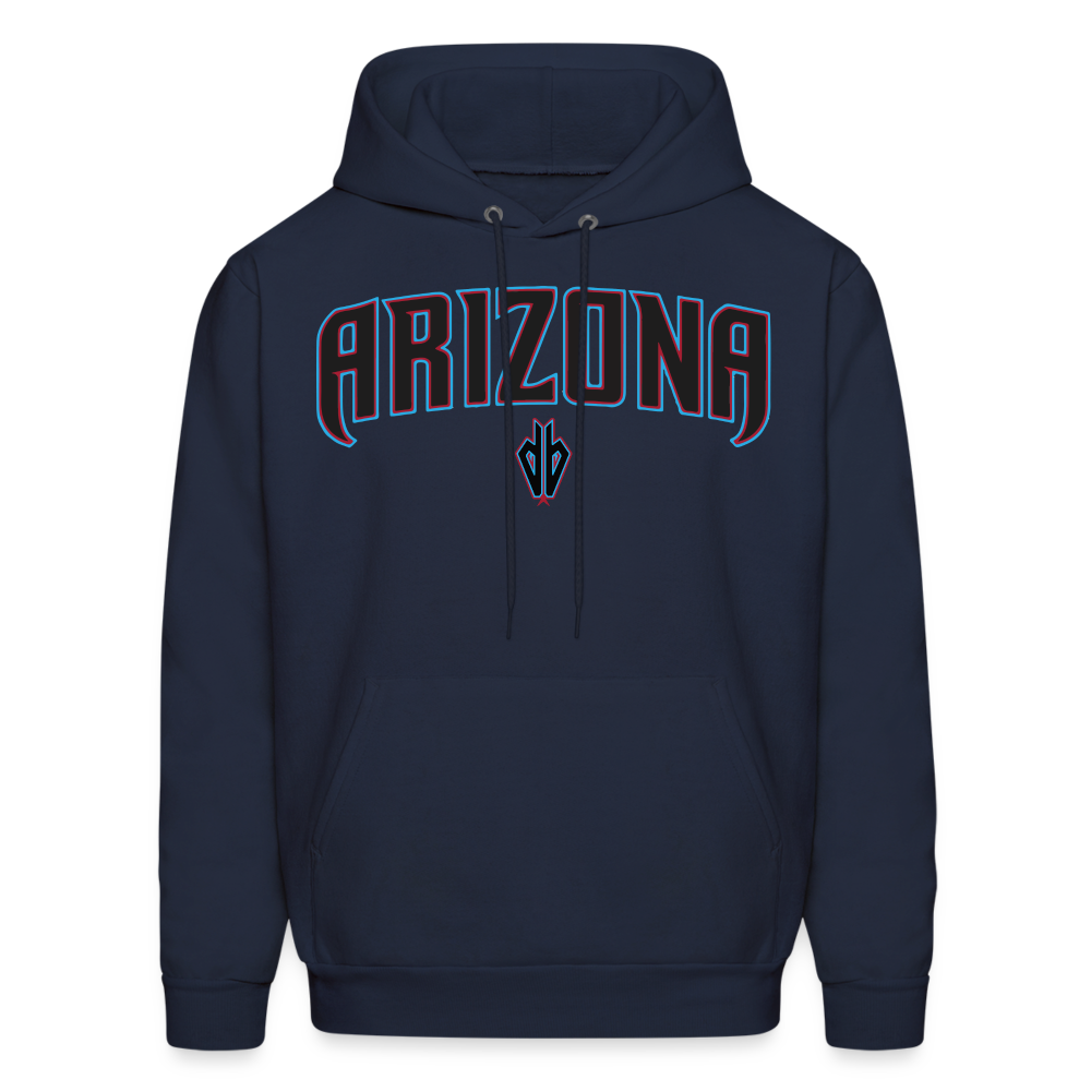 D Backs Teal Men's Hoodie - navy