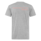 Rufus D 1 Fitted Cotton/Poly T-Shirt by Next Level - heather gray
