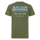 Az Clean NEW* Fitted Cotton/Poly T-Shirt by Next Level - heather military green