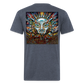 Sub  Lime B/F Fitted Cotton/Poly T-Shirt by Next Level - heather navy
