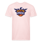 Phx Suns Flames Cotton/Poly T-Shirt by Next Level - blush pink 