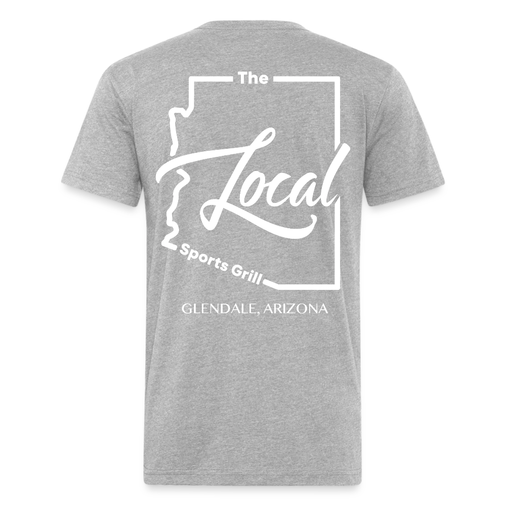 The Local - Fitted Cotton/Poly T-Shirt by Next Level - heather gray