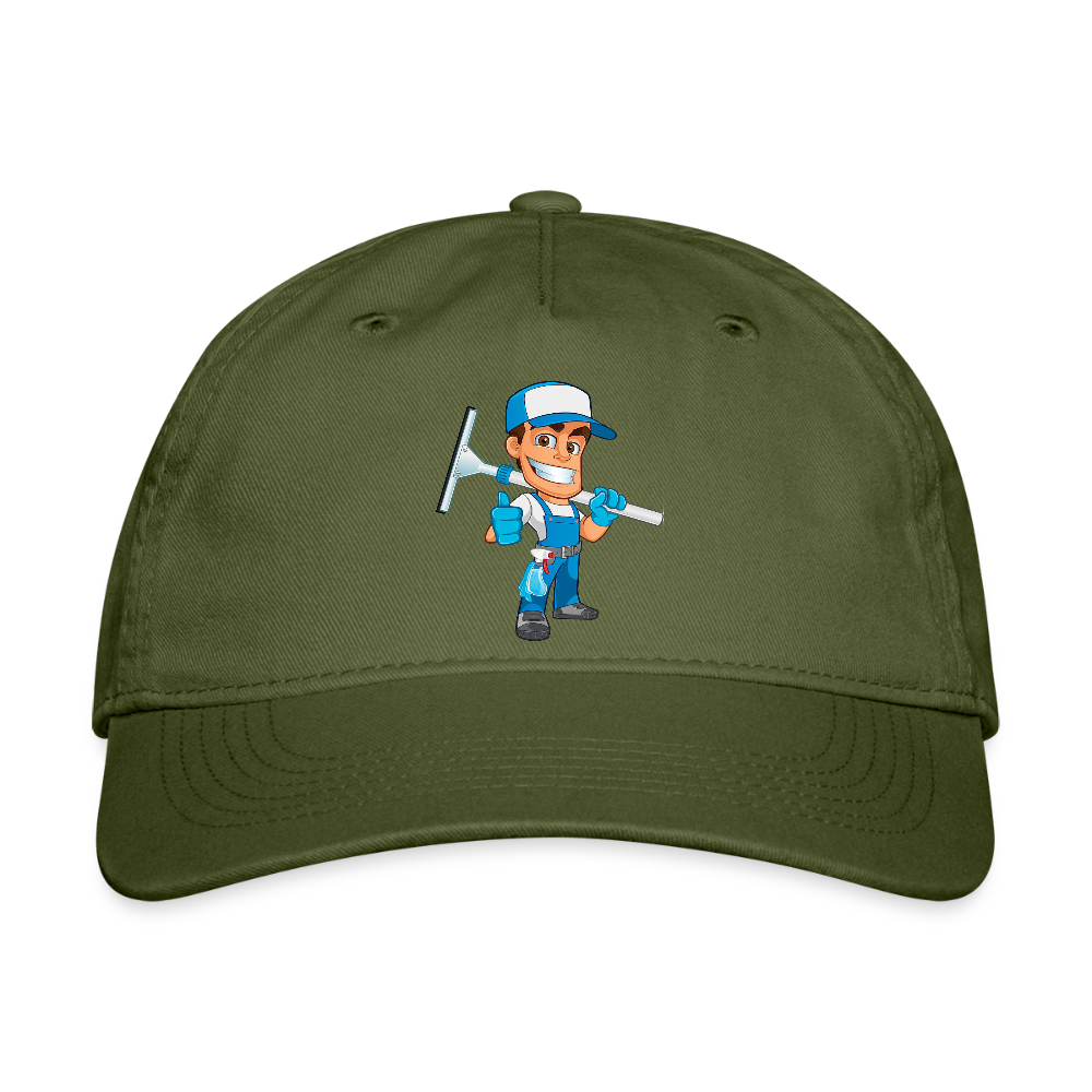 Az Clean Guy Organic Baseball Cap - olive green