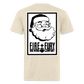 Fire + Fury Santa Cotton/Poly T-Shirt by Next Level - heather cream