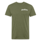 Sub  Lime B/F Fitted Cotton/Poly T-Shirt by Next Level - heather military green