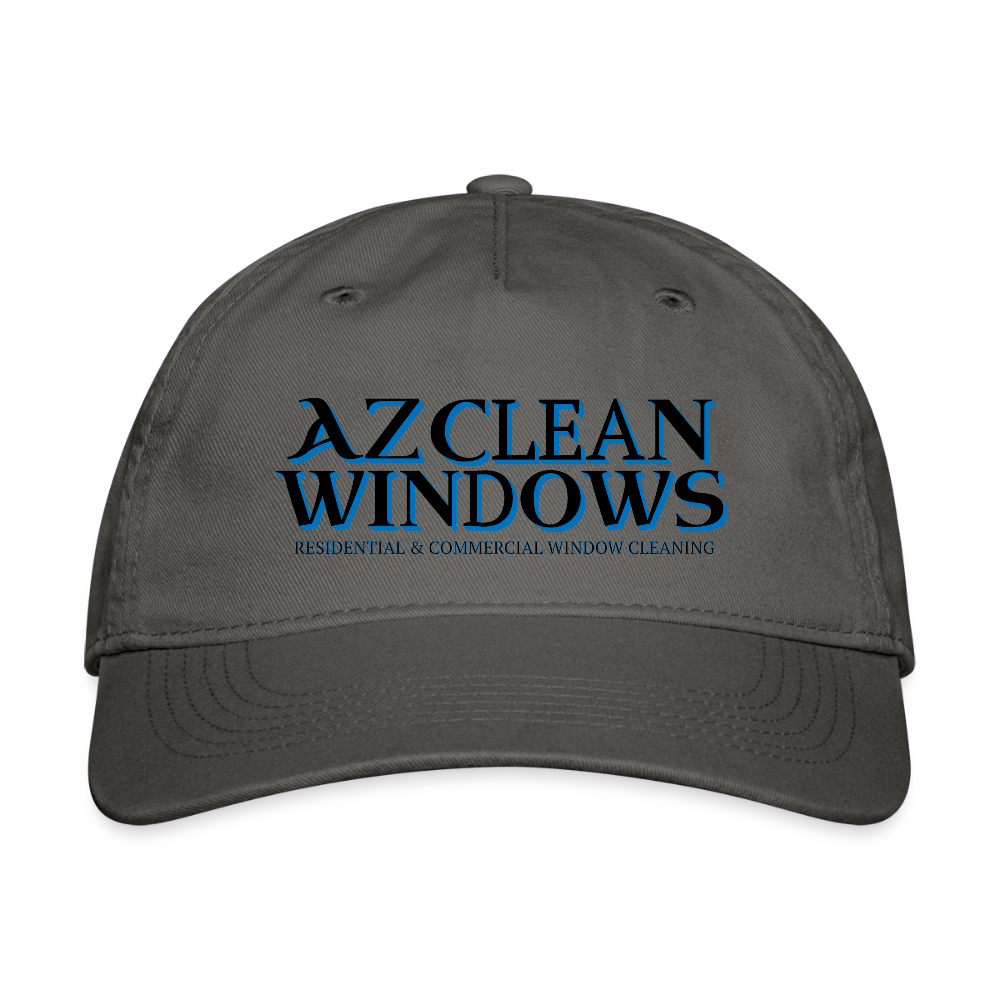Az Clean Blue Organic Baseball Cap - charcoal