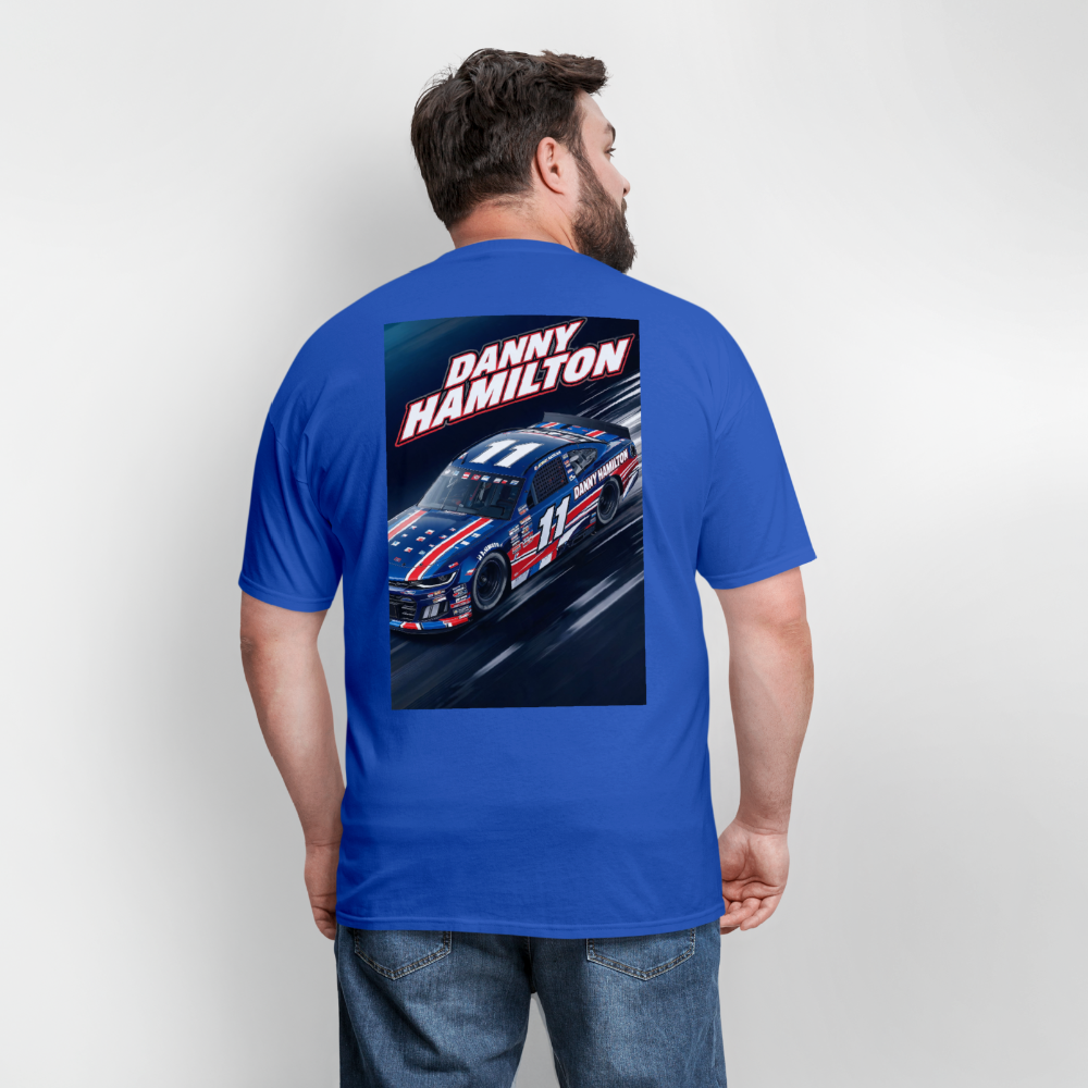 Danny Hamilton Men's T-Shirt | GILDAN 5000 - royal blue