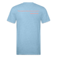 Rufus D 1 Fitted Cotton/Poly T-Shirt by Next Level - heather blue