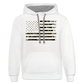 Camo Flag Contrast Hoodie - white/gray