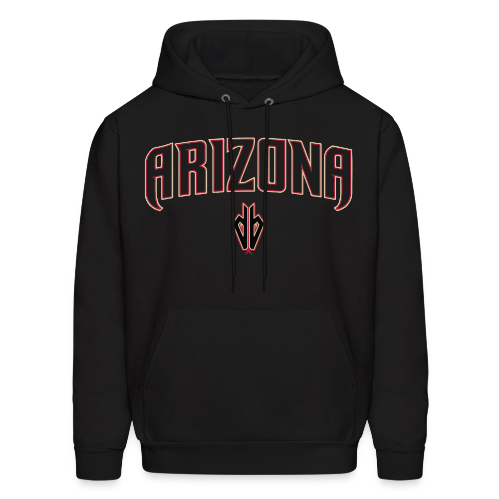 D Backs "Arizona" Men's Hoodie - black