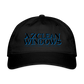 Az Clean Blue Organic Baseball Cap - black
