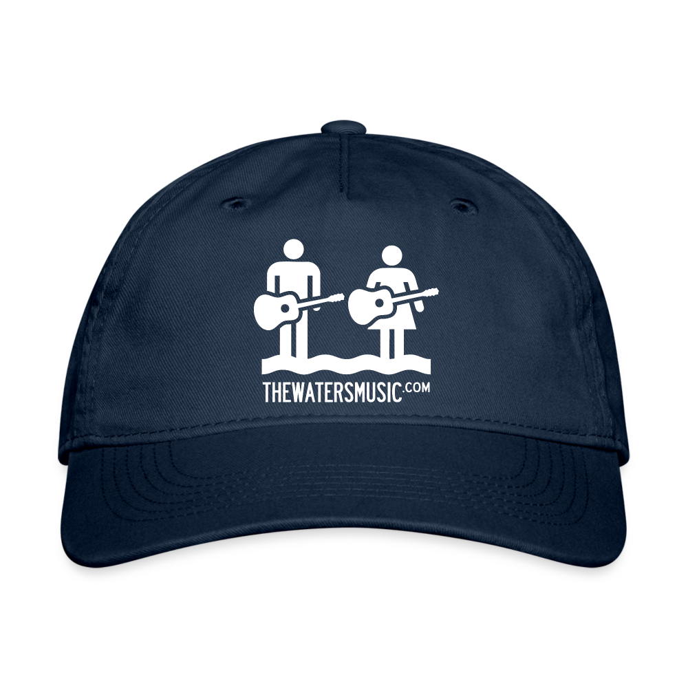 The Waters Organic Baseball Cap - navy