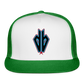 D Baks Trucker Hat - white/kelly green