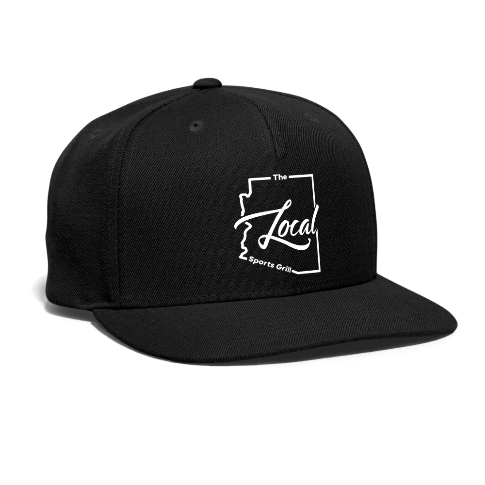 The Local - Snapback Baseball Cap - black