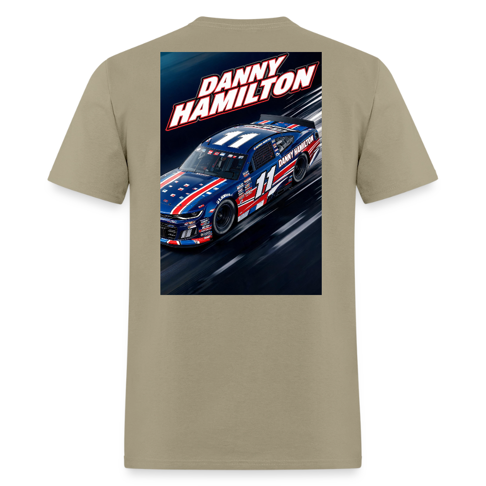 Danny Hamilton Men's T-Shirt | GILDAN 5000 - khaki