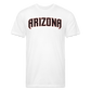 D baks Arizona Front & B Cotton/Poly T-Shirt by Next Level - white