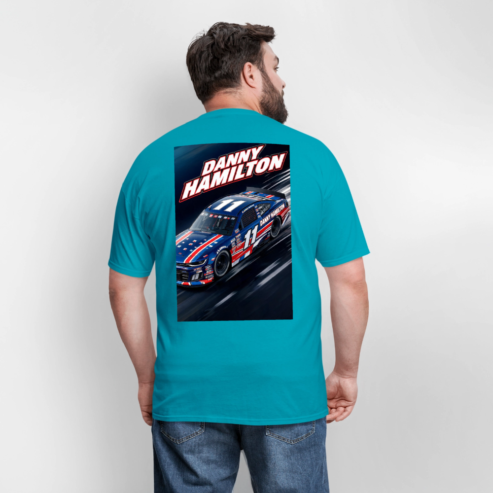 Danny Hamilton Men's T-Shirt | GILDAN 5000 - turquoise