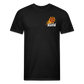 Phx Suns Front & Back Cotton/Poly T-Shirt by Next Level - black