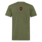 D baks Arizona Front & B Cotton/Poly T-Shirt by Next Level - heather military green