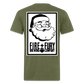 Fire + Fury Santa Cotton/Poly T-Shirt by Next Level - heather military green