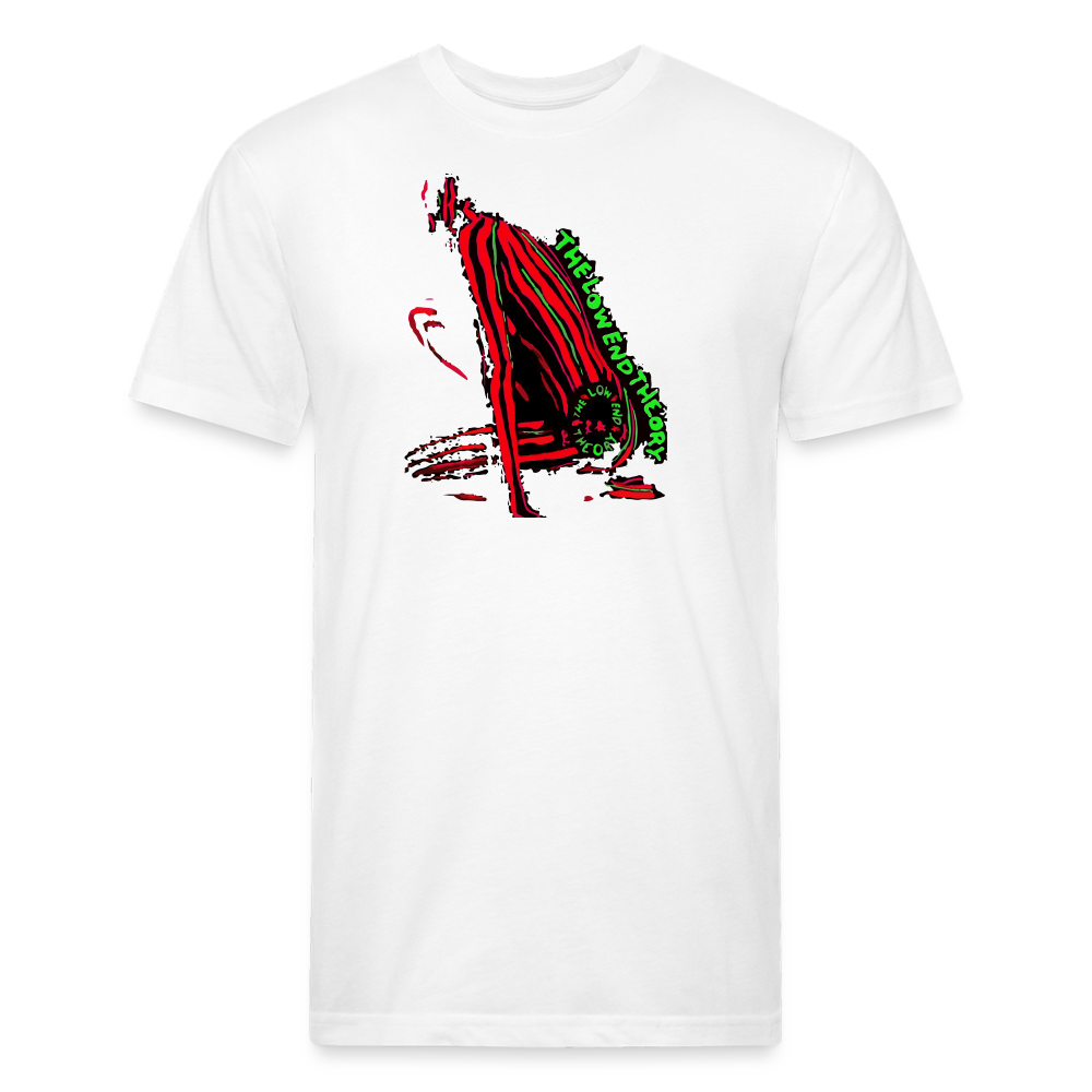 Tribe Low end Cotton/Poly T-Shirt by Next Level - white