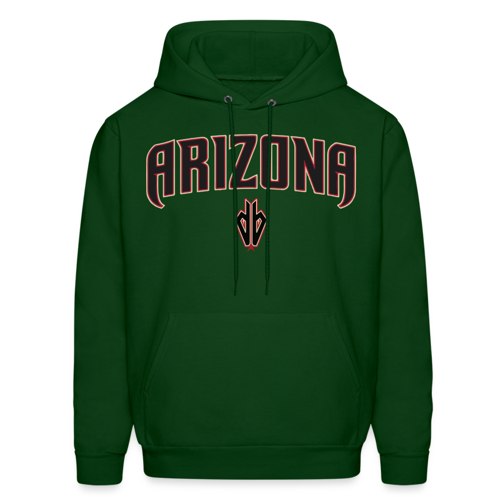 D Backs "Arizona" 1 Men's Hoodie - forest green