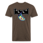 Tol 1 Fitted Cotton/Poly T-Shirt by Next Level - heather espresso