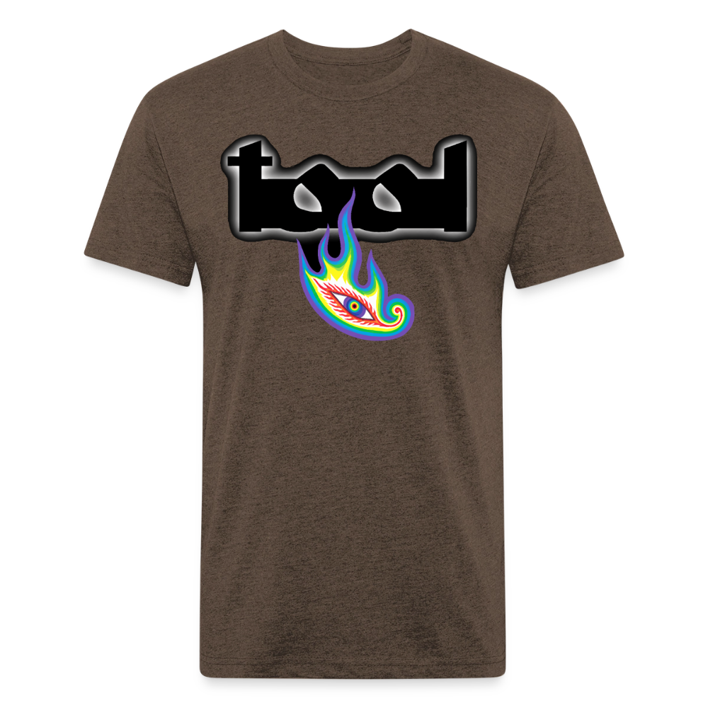Tol 1 Fitted Cotton/Poly T-Shirt by Next Level - heather espresso