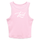 The Local - Slim Fit Rib Women's Tank Top - pink