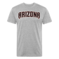 D baks Arizona Front & B Cotton/Poly T-Shirt by Next Level - heather gray