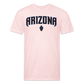 D Backs Teal ARIZONA Front Cotton/Poly T-Shirt by Next Level - blush pink 