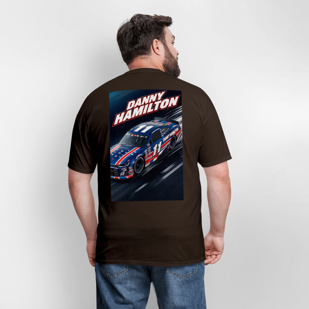 Danny Hamilton Men's T-Shirt | GILDAN 5000 - brown