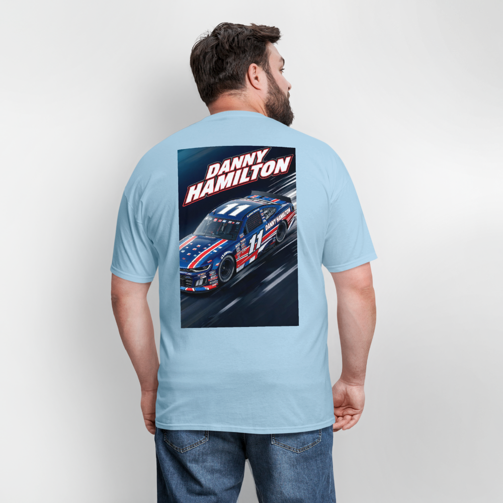 Danny Hamilton Men's T-Shirt | GILDAN 5000 - powder blue