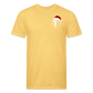 Fire + Fury Santa Cotton/Poly T-Shirt by Next Level - pastel yellow