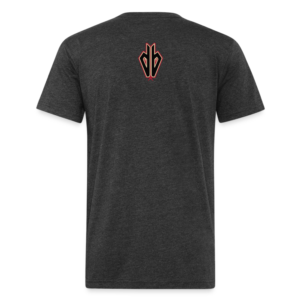 D baks Arizona Front & B Cotton/Poly T-Shirt by Next Level - heather black