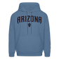 D Backs Teal Men's Hoodie - denim blue
