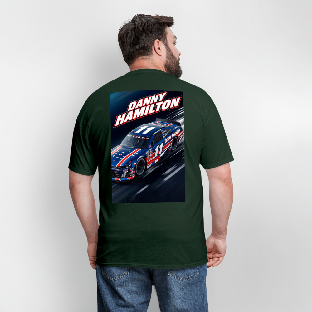 Danny Hamilton Men's T-Shirt | GILDAN 5000 - forest green