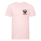 250 America Circle Fitted Cotton/Poly T-Shirt by Next Level - blush pink 