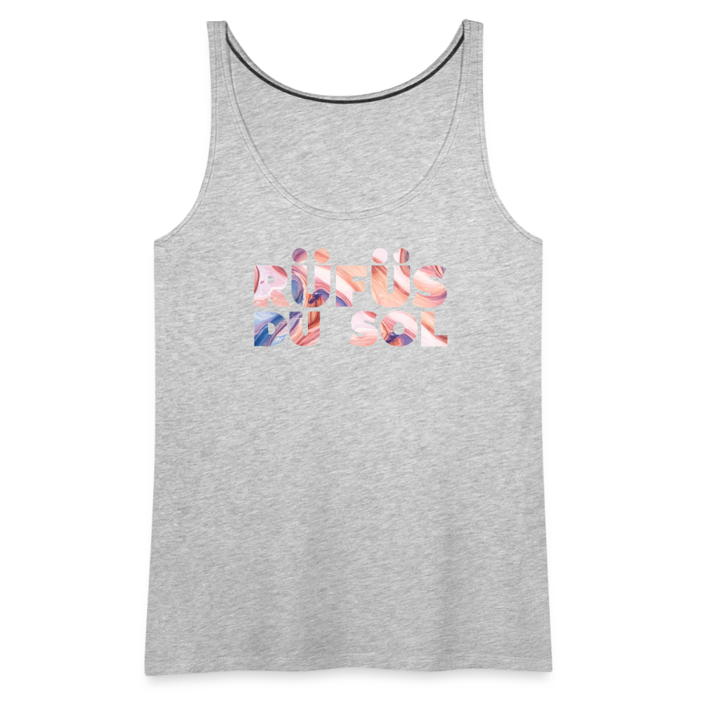 Rufus Women’s Premium Tank Top - heather gray