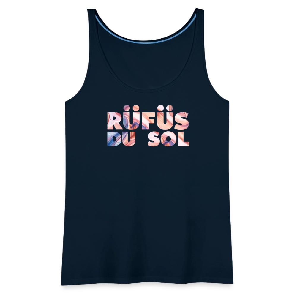 Rufus Women’s Premium Tank Top - deep navy