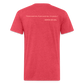 Rufus D 1 Fitted Cotton/Poly T-Shirt by Next Level - heather red