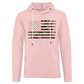 American Flag Camp Thin Lightweight Terry Hoodie - cream heather pink