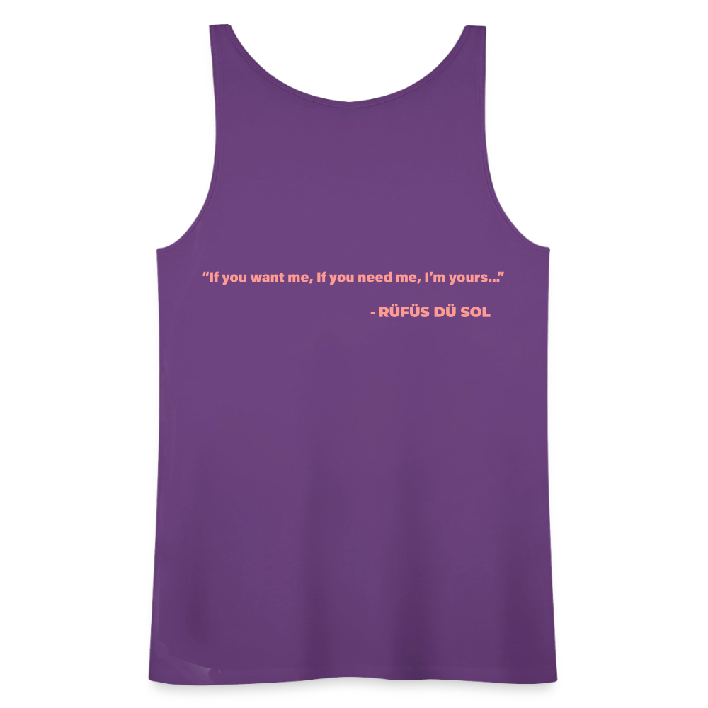 Rufus Women’s Premium Tank Top - purple