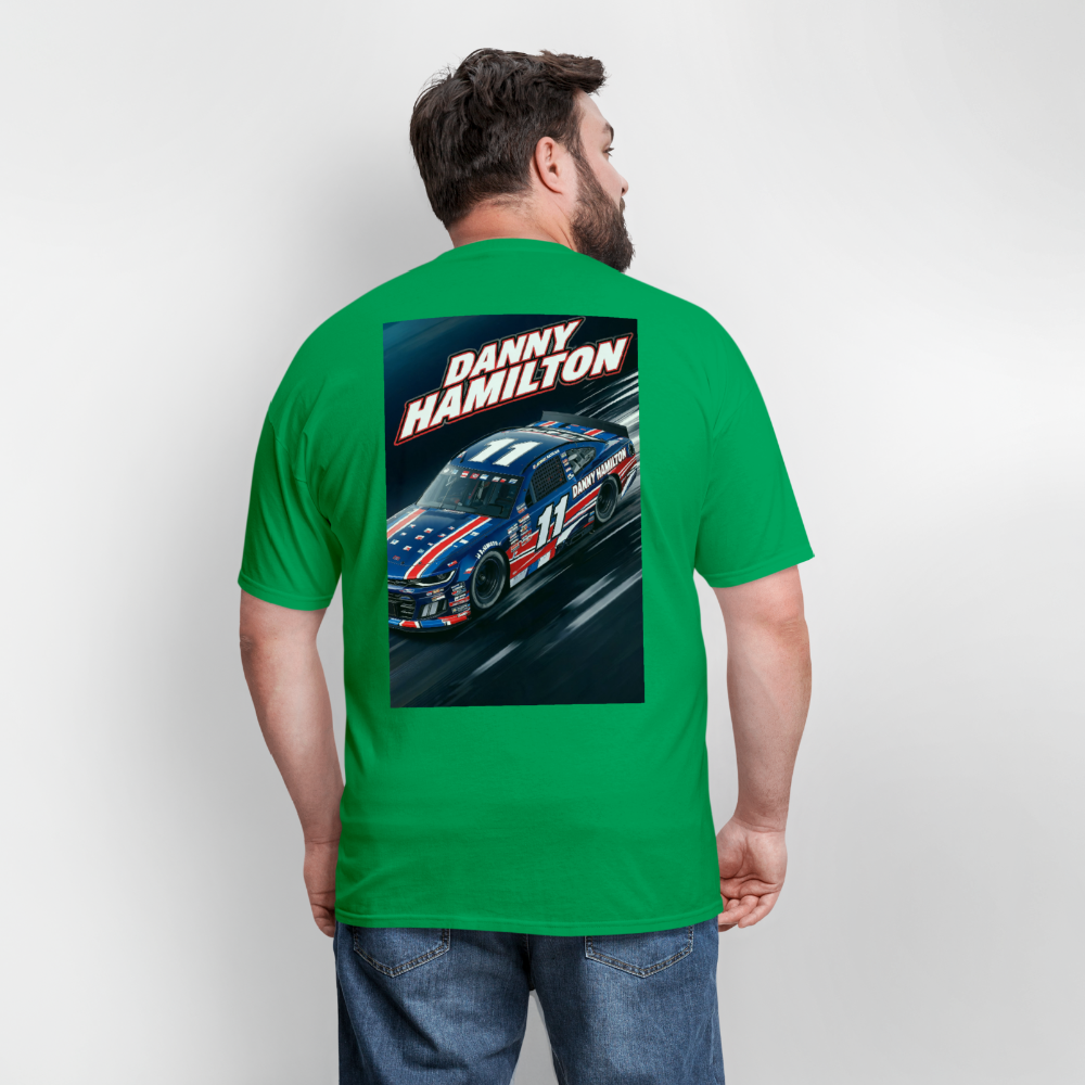 Danny Hamilton Men's T-Shirt | GILDAN 5000 - bright green